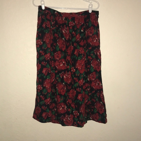 Pendleton Dresses & Skirts - Vintage Pendleton floral skirt 14